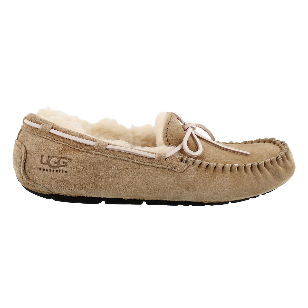 Pantoufle mocassin Au départ, la semelle semblera trop grande, mais au moment de coudre la pantoufle, vous devrez la plier en 2 sur le sens de la longueur (la couture est sous le pied). Suivez simplement les instructions et vous comprendrez le principe.
